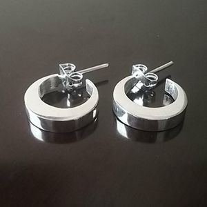 Sterling Silver Hoop Earrings Taxco.925